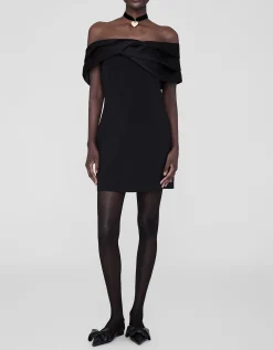Off-Shoulder Mini-Kleid Fleur