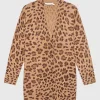Oversize Alpaka-Mix Cardigan Crush im Leo-Design