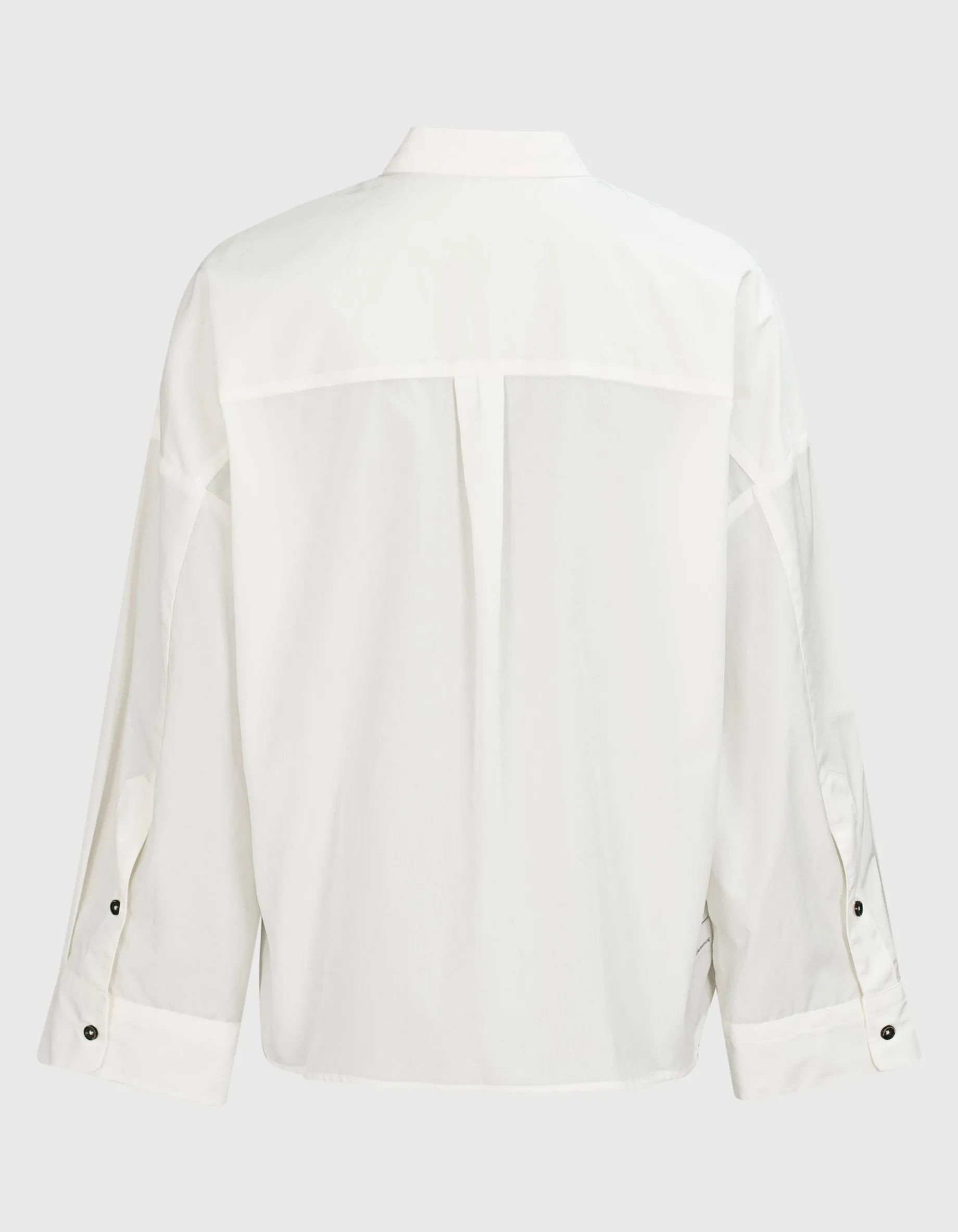 Oversize Bluse mit Brusttasche