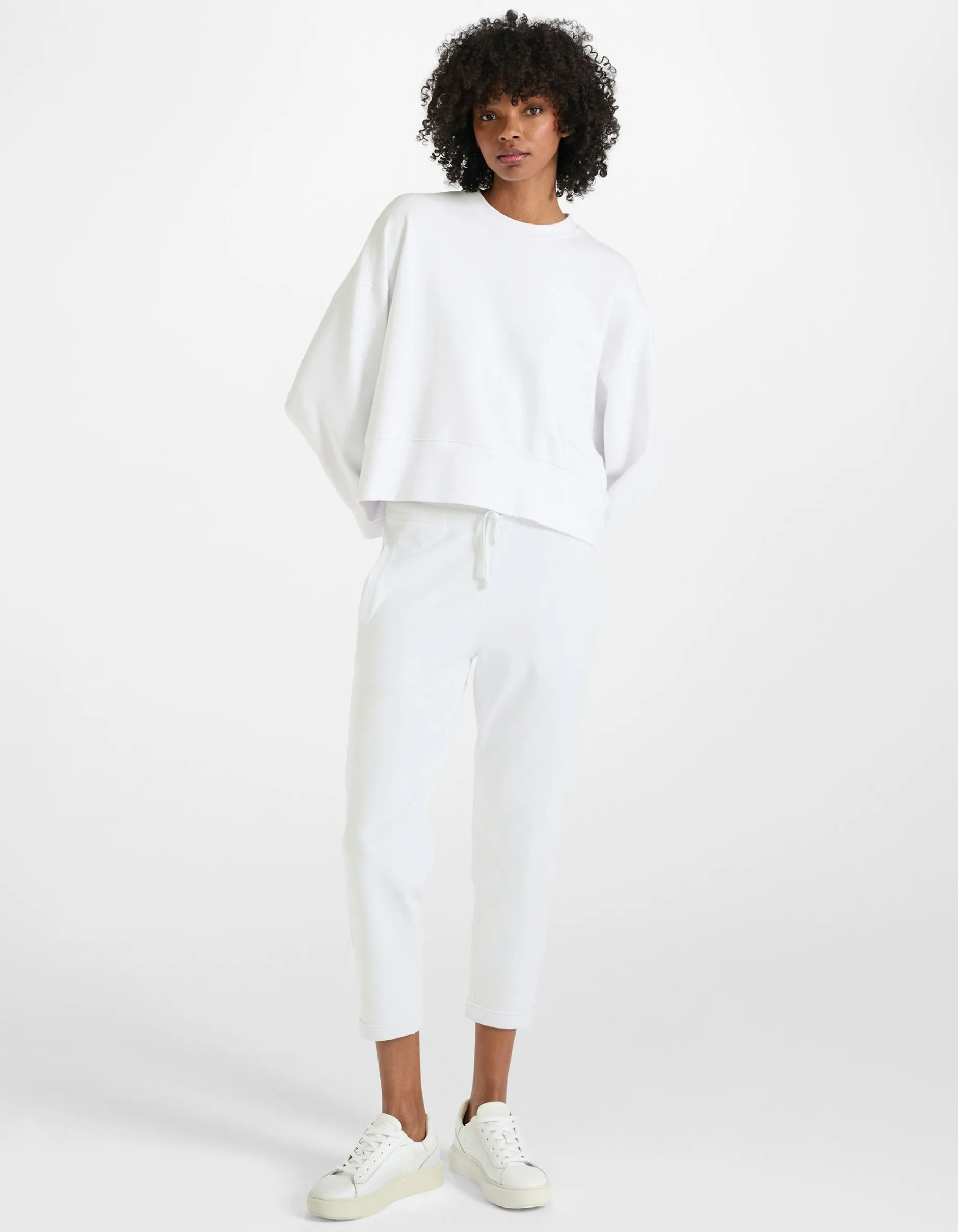 Oversize Crop Sweatshirt