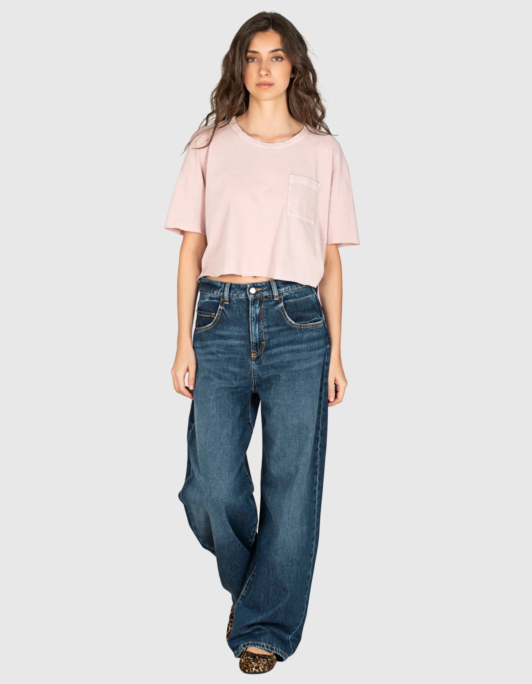 Oversize Cropped T-Shirt