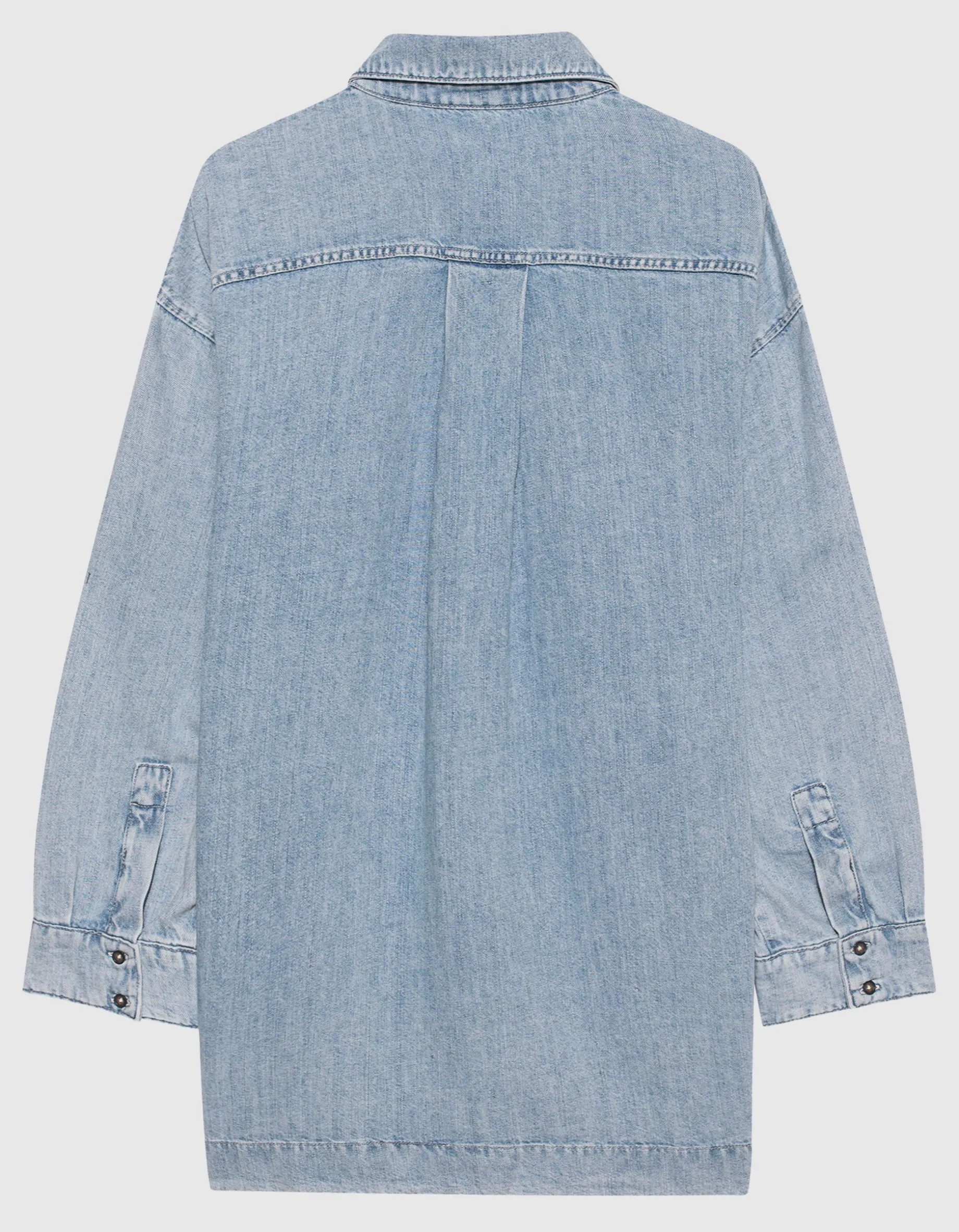 Oversize Denim-Hemdkleid Kansas