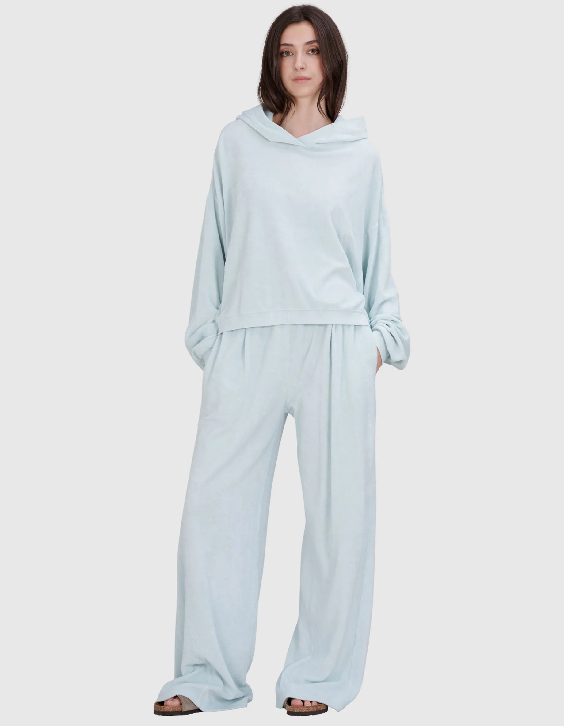Oversize Frottee Hoodie