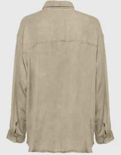 Oversize Hemdbluse