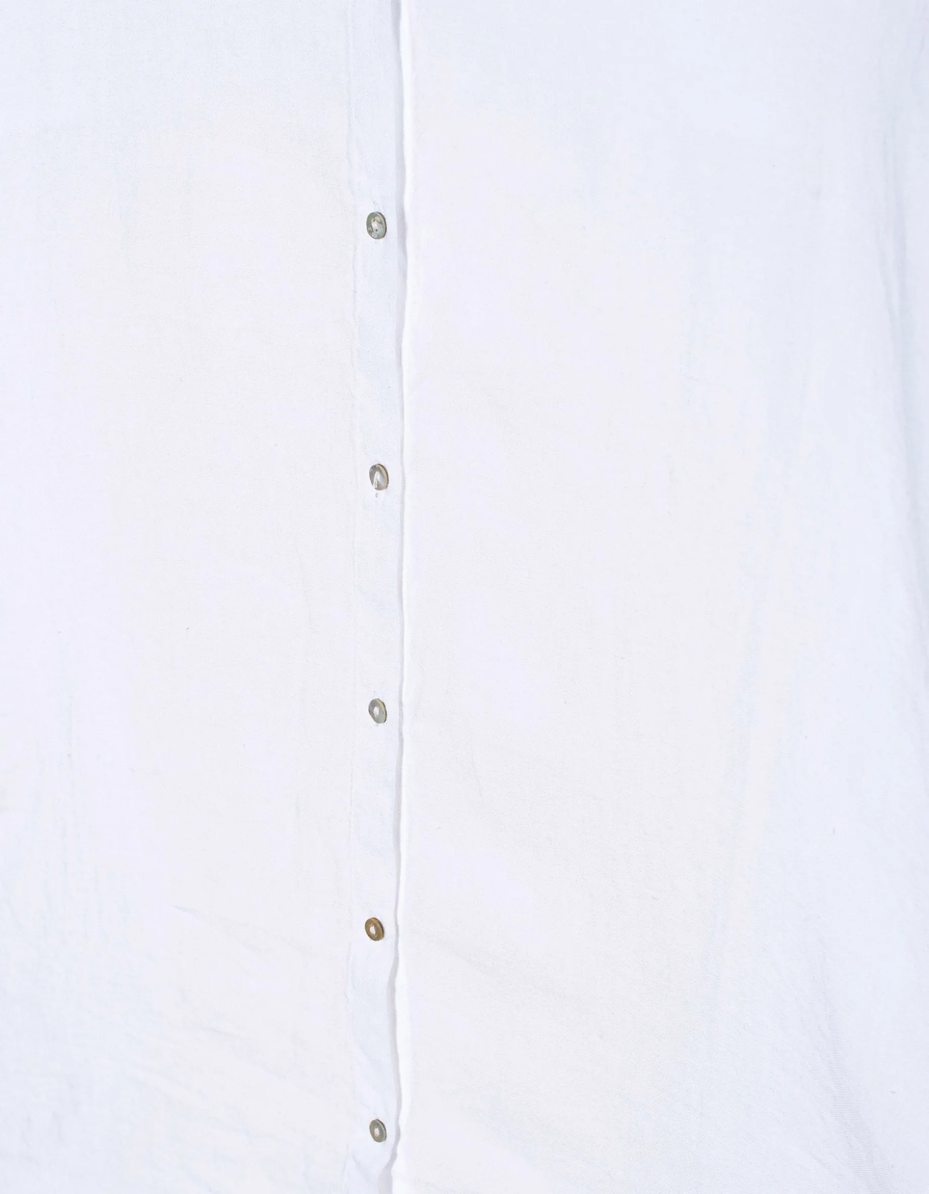 Oversize Leinen-Bluse