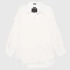 Oversize Leinen-Mix Hemd