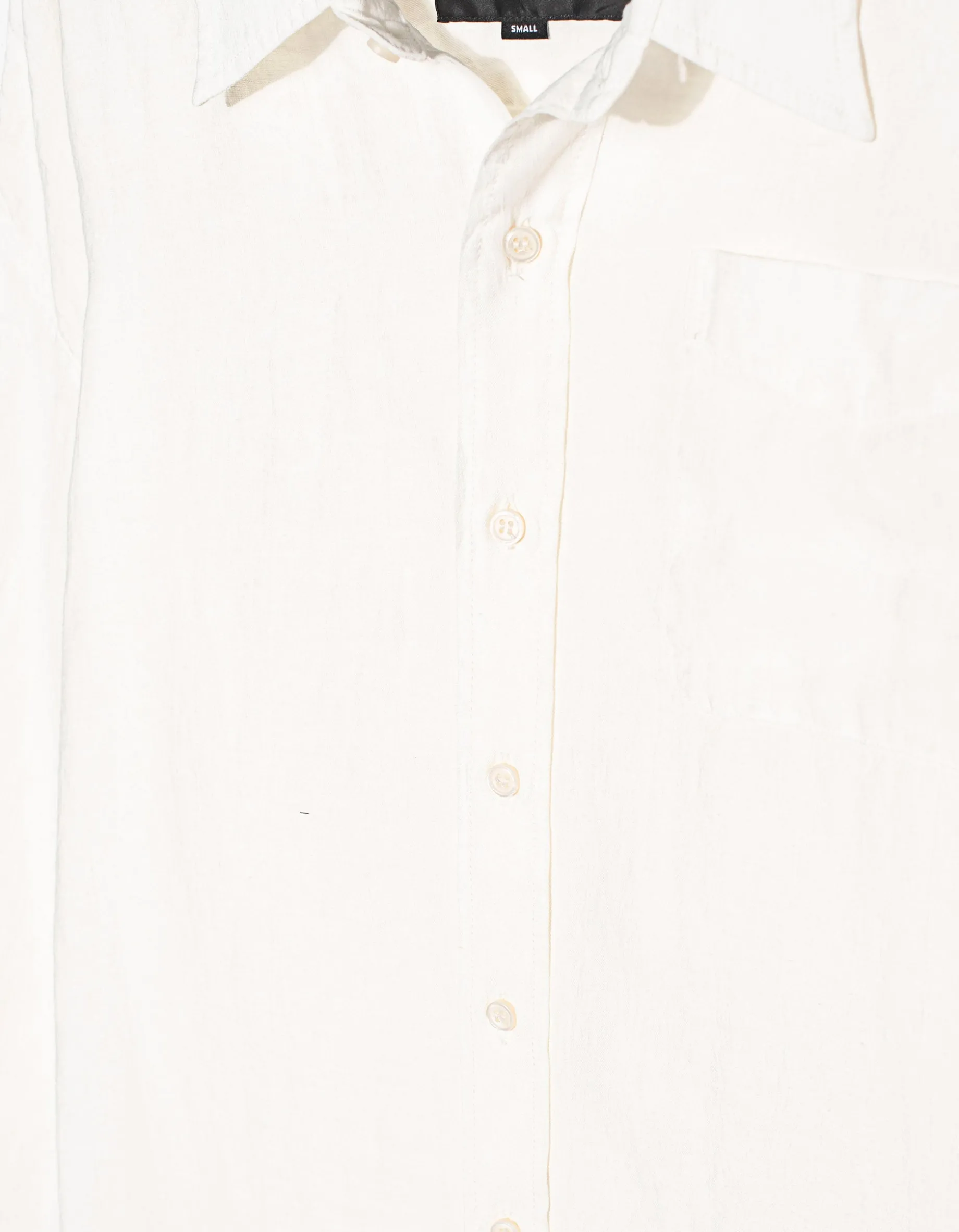 Oversize Leinen-Mix Hemd