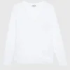 Oversize Longsleeve mit Seidenanteil