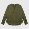 Oversize Seiden-Bluse Mayson