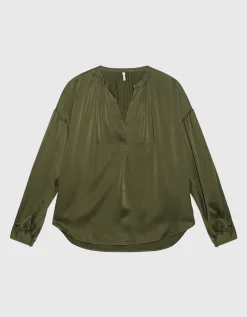 Oversize Seiden-Bluse Mayson