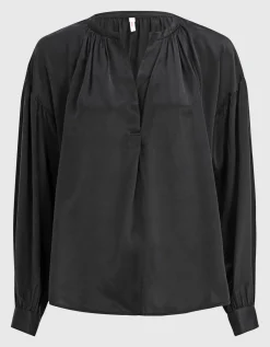 Oversize Seiden-Bluse Mayson