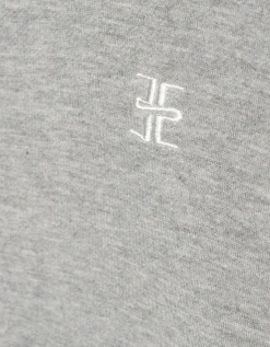 Oversize Sweatshirt mit Labelstickerei