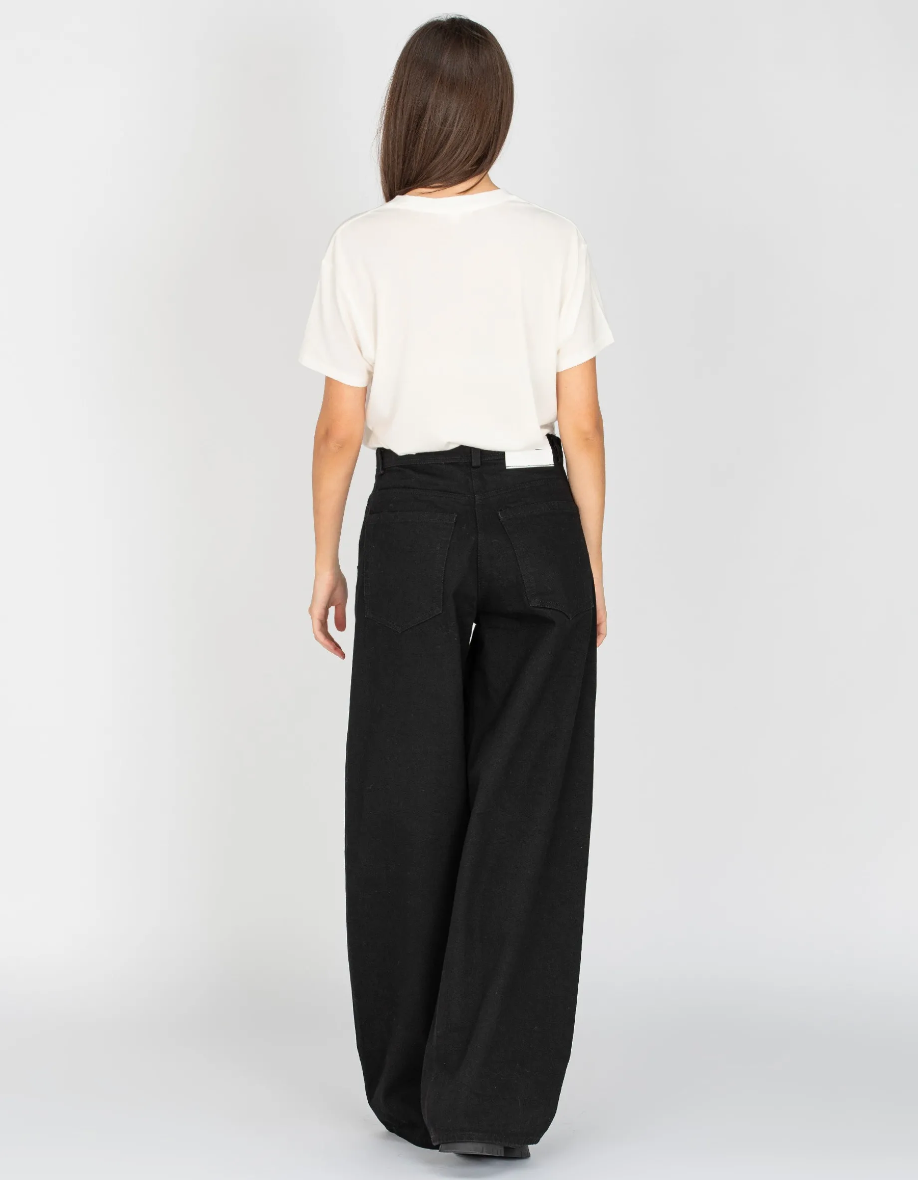 Oversize T-Shirt Chloe Boyfriend mit offener Ausschnittkante