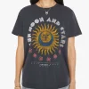 Oversize T-Shirt The Rowdy mit Strasssteinen