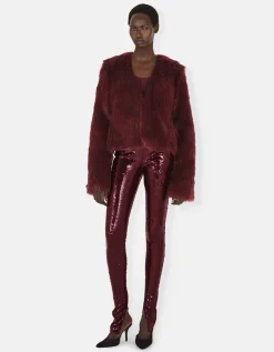 Oversized Faux-Fur Jacke