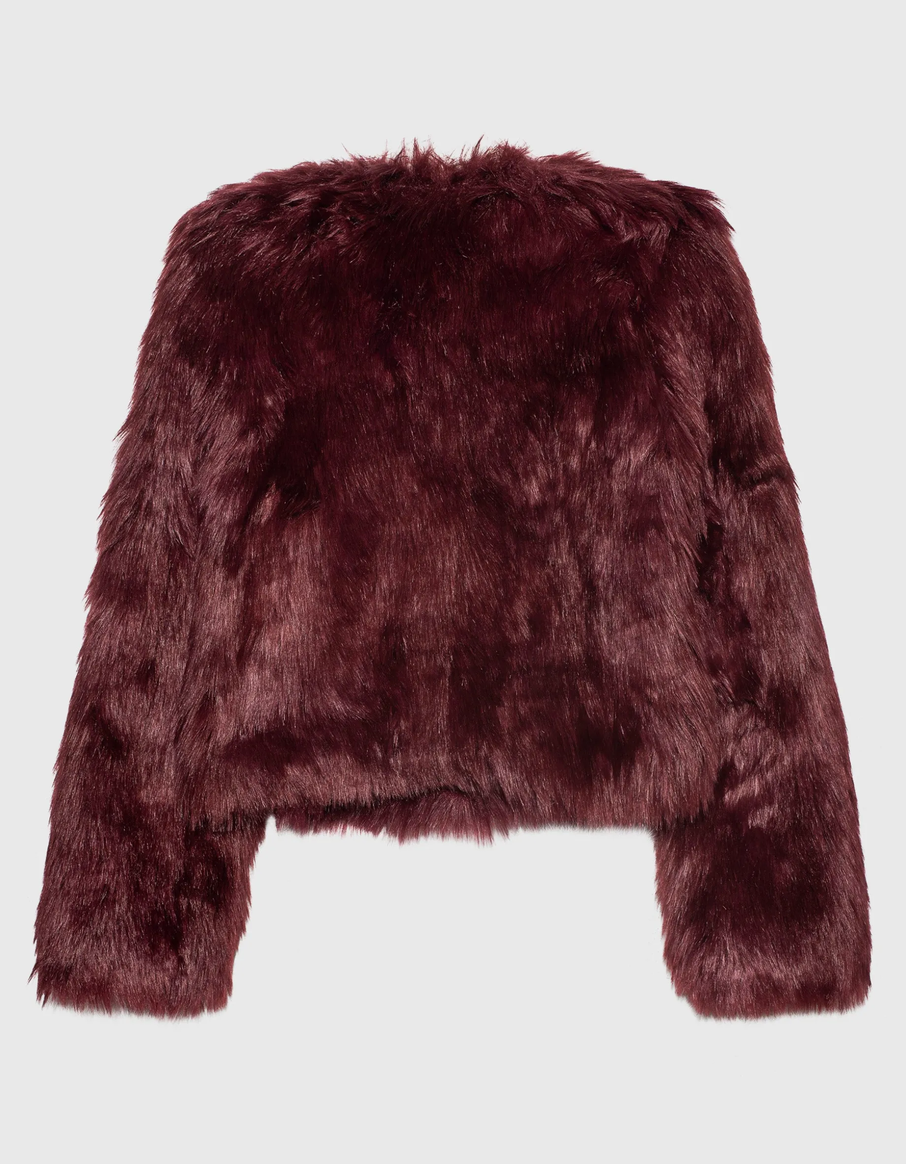 Oversized Faux-Fur Jacke