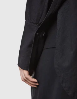Oversized Leinen-Mix Hemd
