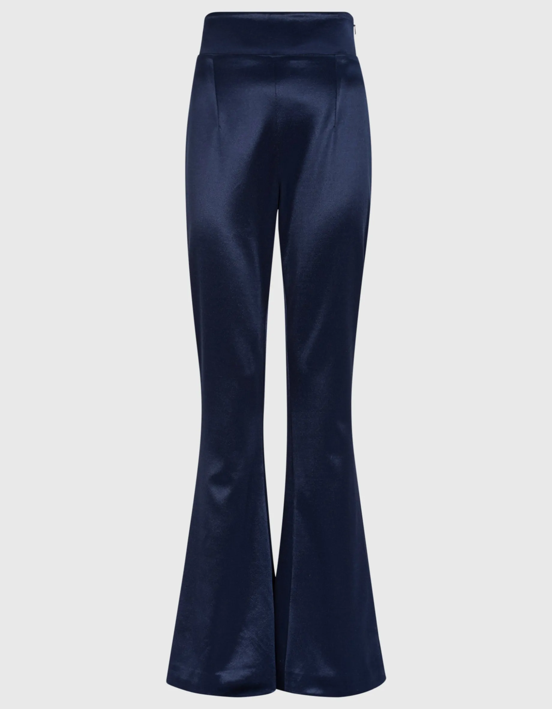 Satin Flare-Leg Hose