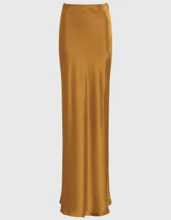 Satin Maxi-Rock