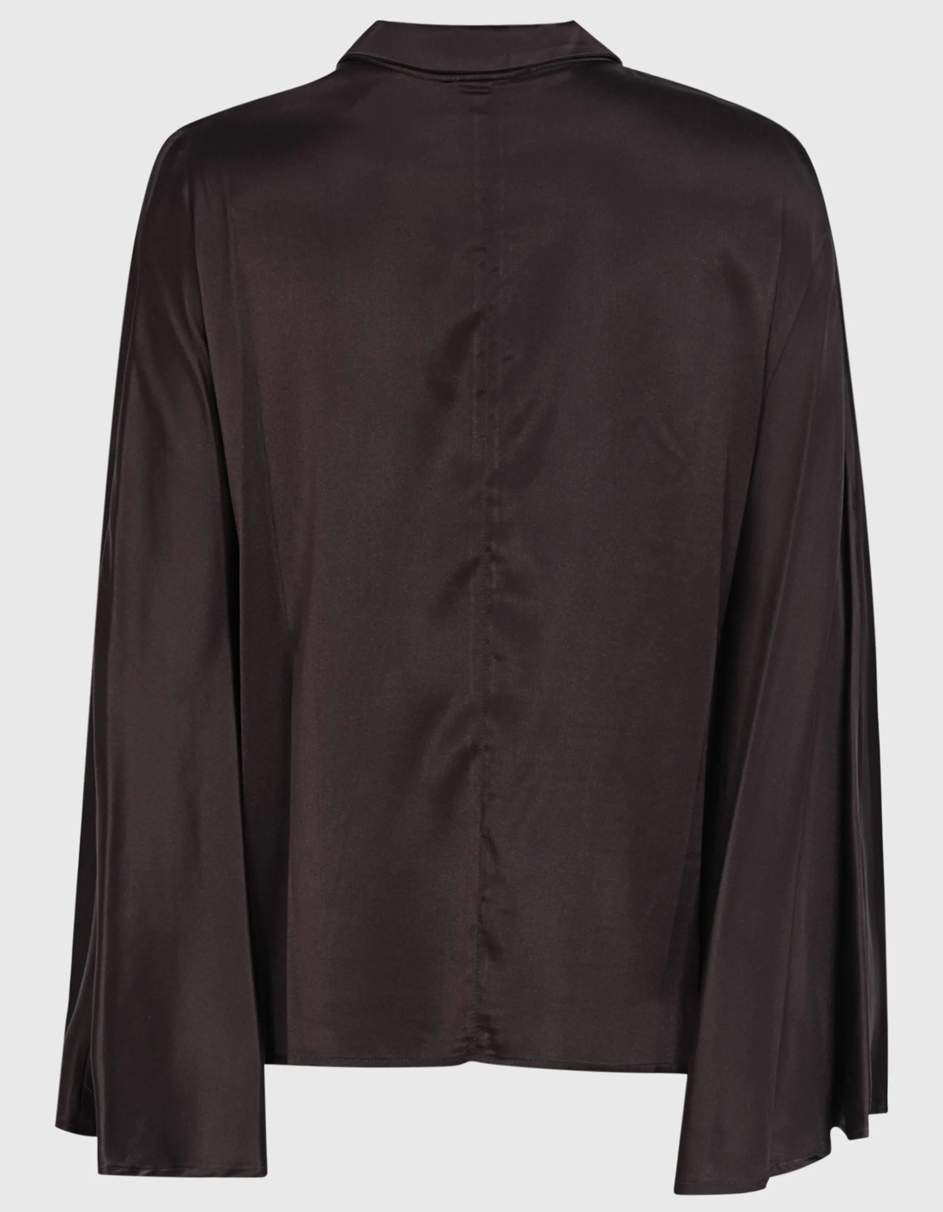 Seiden-Bluse mit Bindedetail