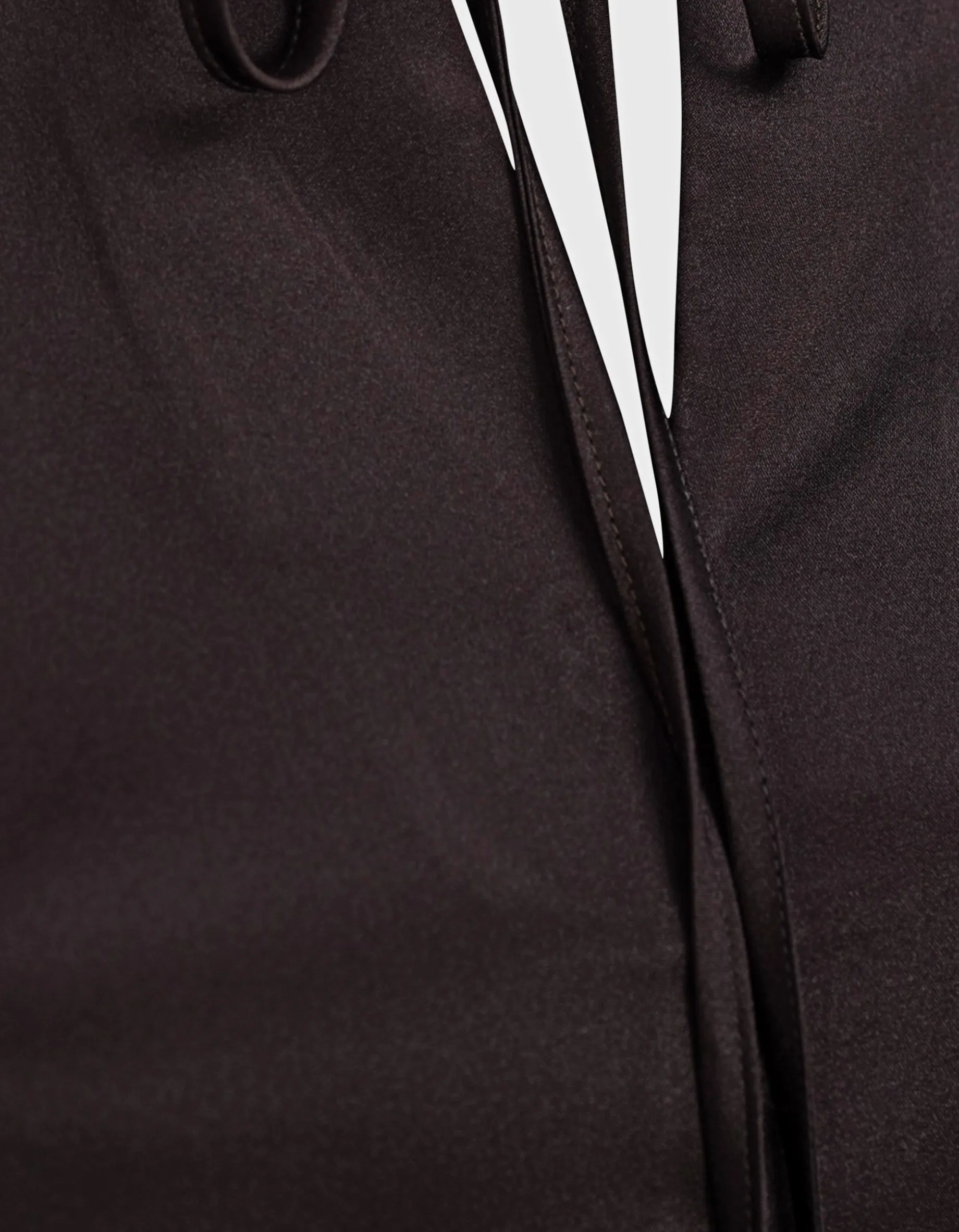 Seiden-Bluse mit Bindedetail
