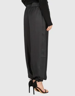 Seiden-Hose mit elastischem Bund
