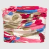 Seiden-Mix Bandeau-Top