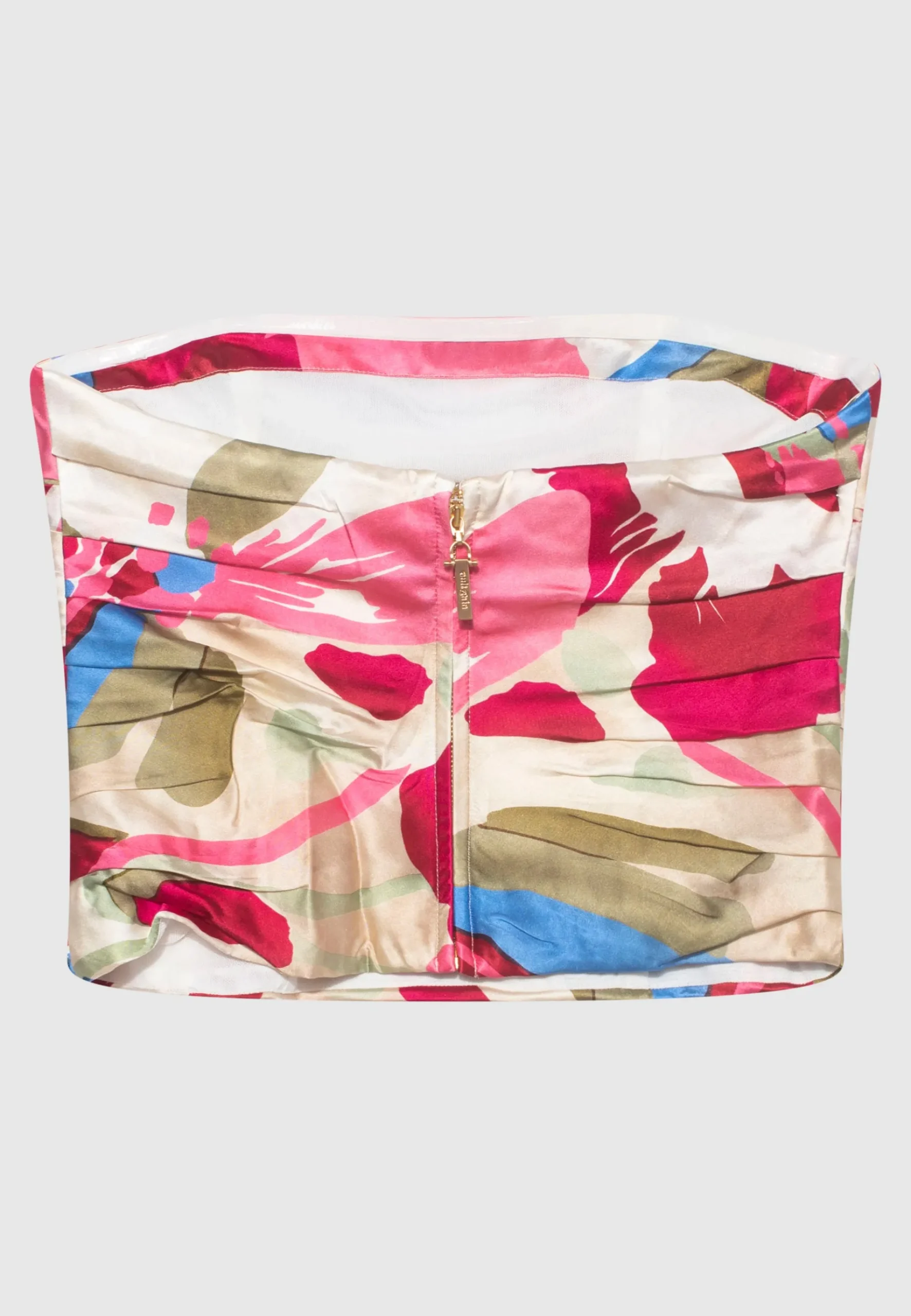 Seiden-Mix Bandeau-Top