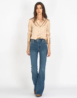 Seiden-Mix Bluse Madison