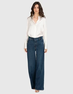 Seiden-Mix Bluse Madison