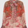 Seiden-Schluppen-Bluse