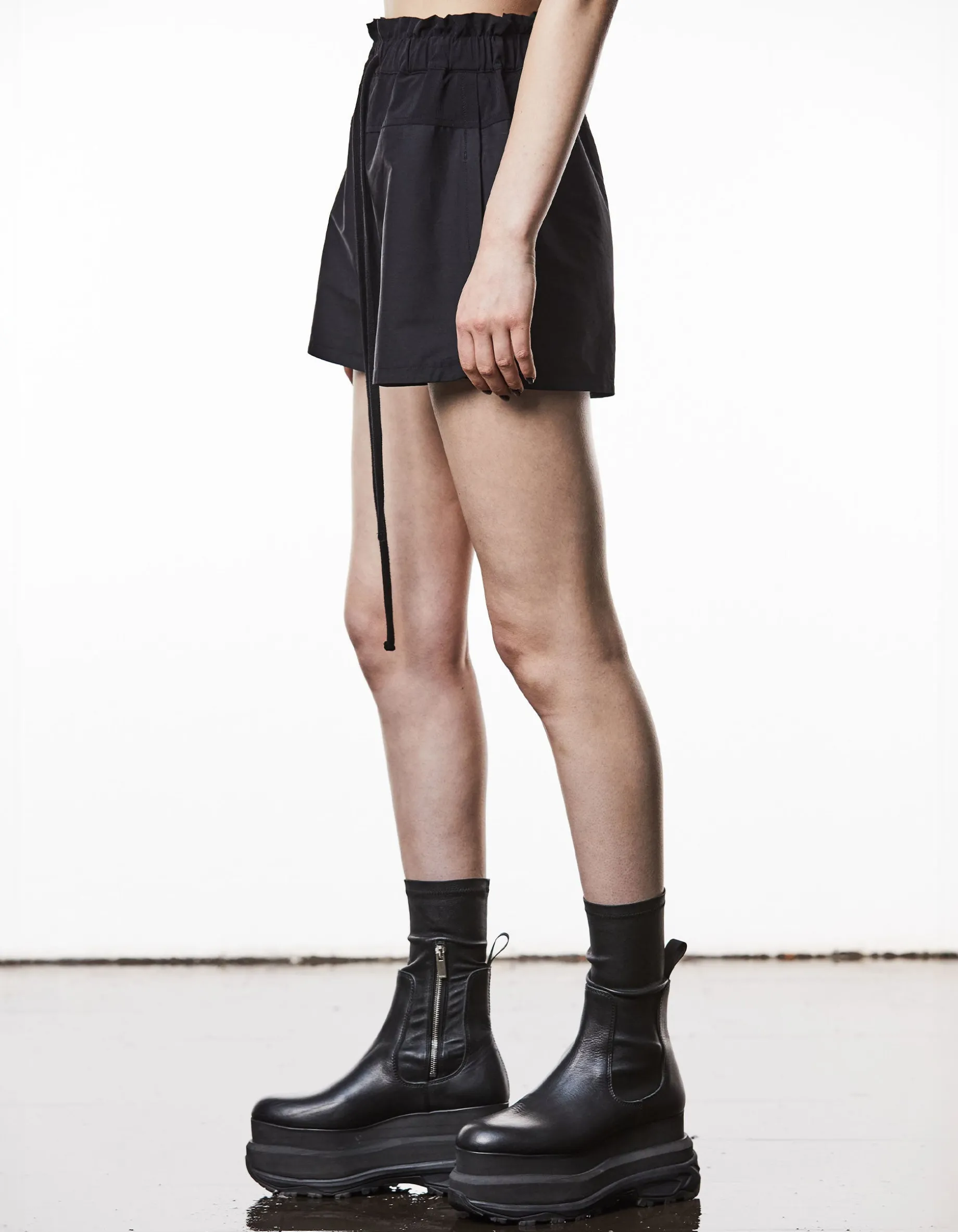 Shorts mit elastischem Bund