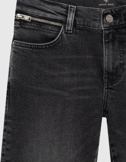 Skinny-Fit Jeans mit Zipper-Details Jax