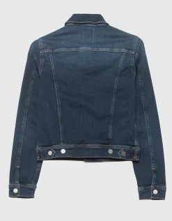 Slim-Fit Stretch-Jeansjacke