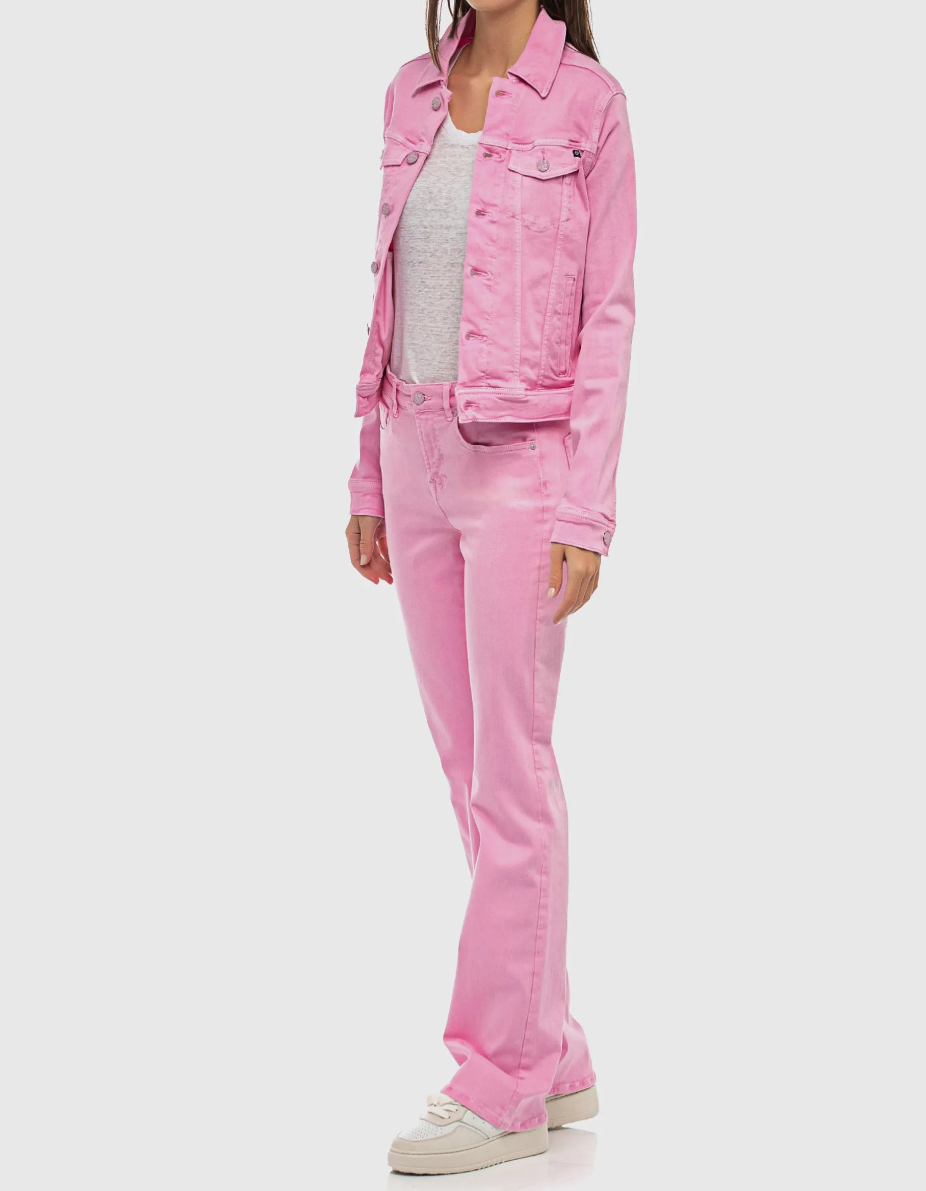 Slim-Fit Stretch-Jeansjacke