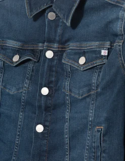 Slim-Fit Stretch-Jeansjacke