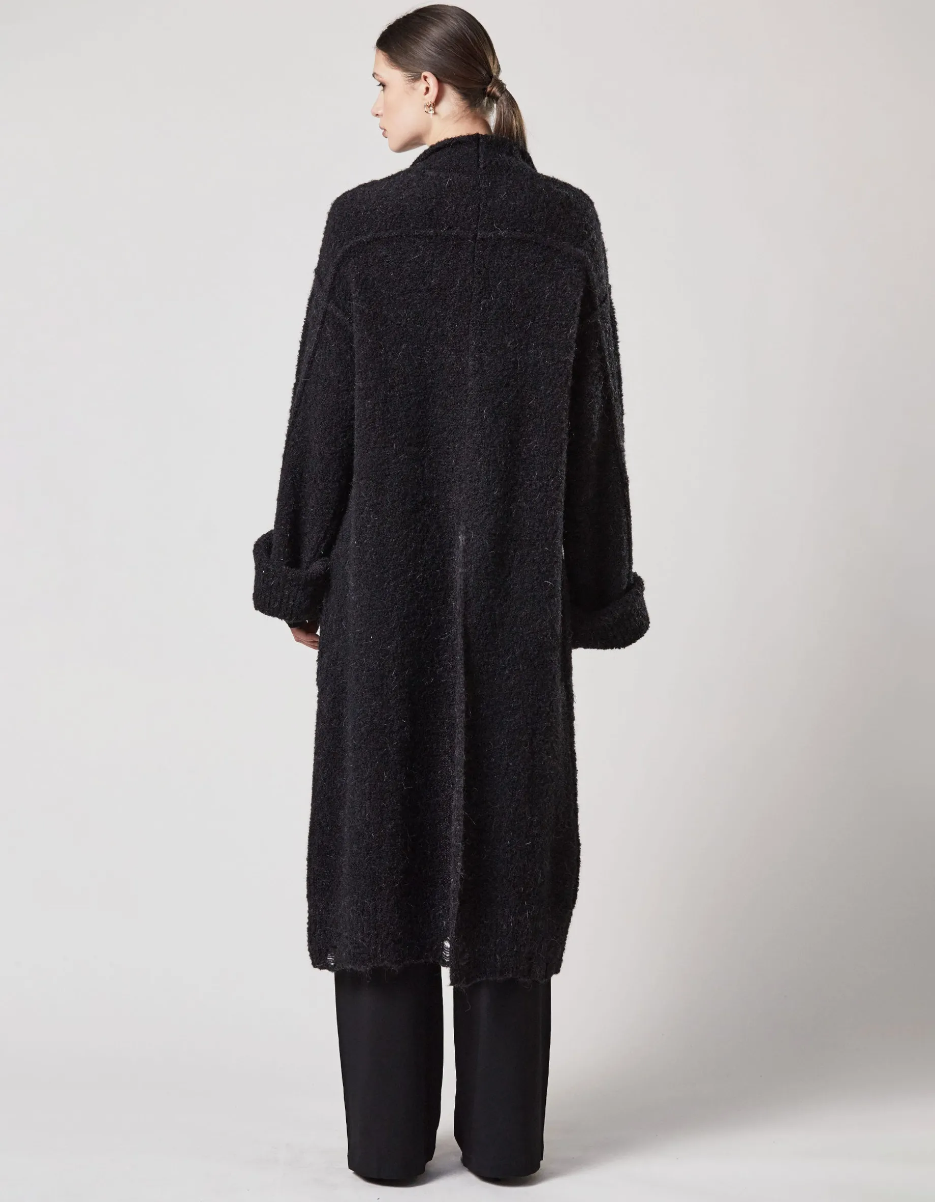 Strick Cardigan mit Gehschlitz