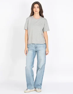 Strick T-Shirt mit Kaschmiranteil