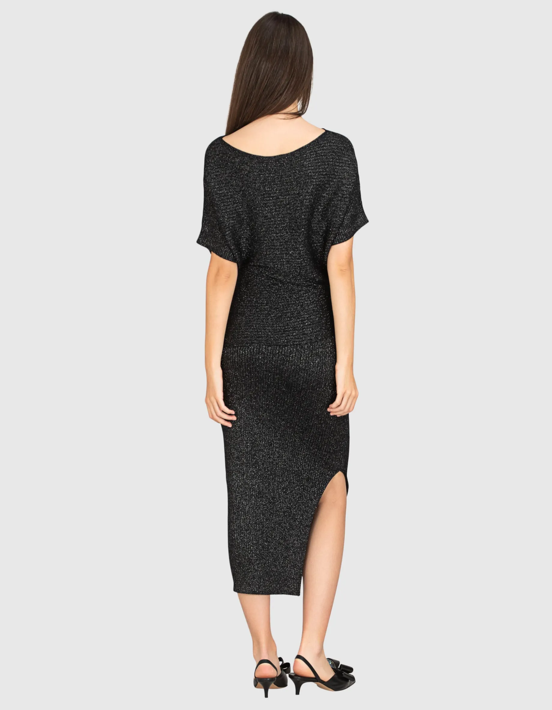 Strickkleid Selianna mit Effektgarn