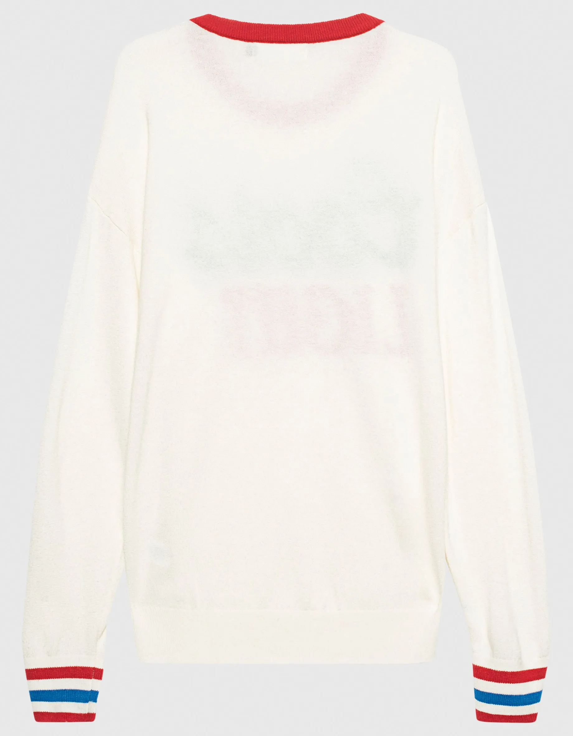 Strick-Pullover mit Wording