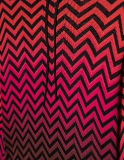 Sweatshirt mit Kapuze mit Dégradé Chevron