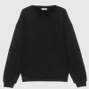 Sweatshirt mit Labelstickerei