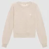 Sweatshirt mit Label-Stickerei