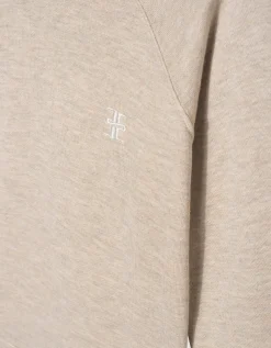 Sweatshirt mit Label-Stickerei