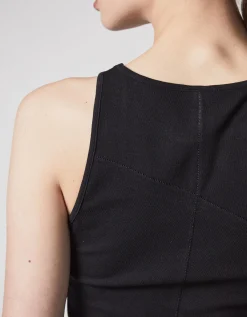 Tanktop mit Ziernähten