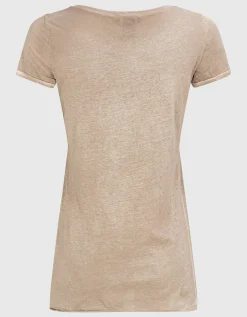 T-Shirt im Washed-Out Look