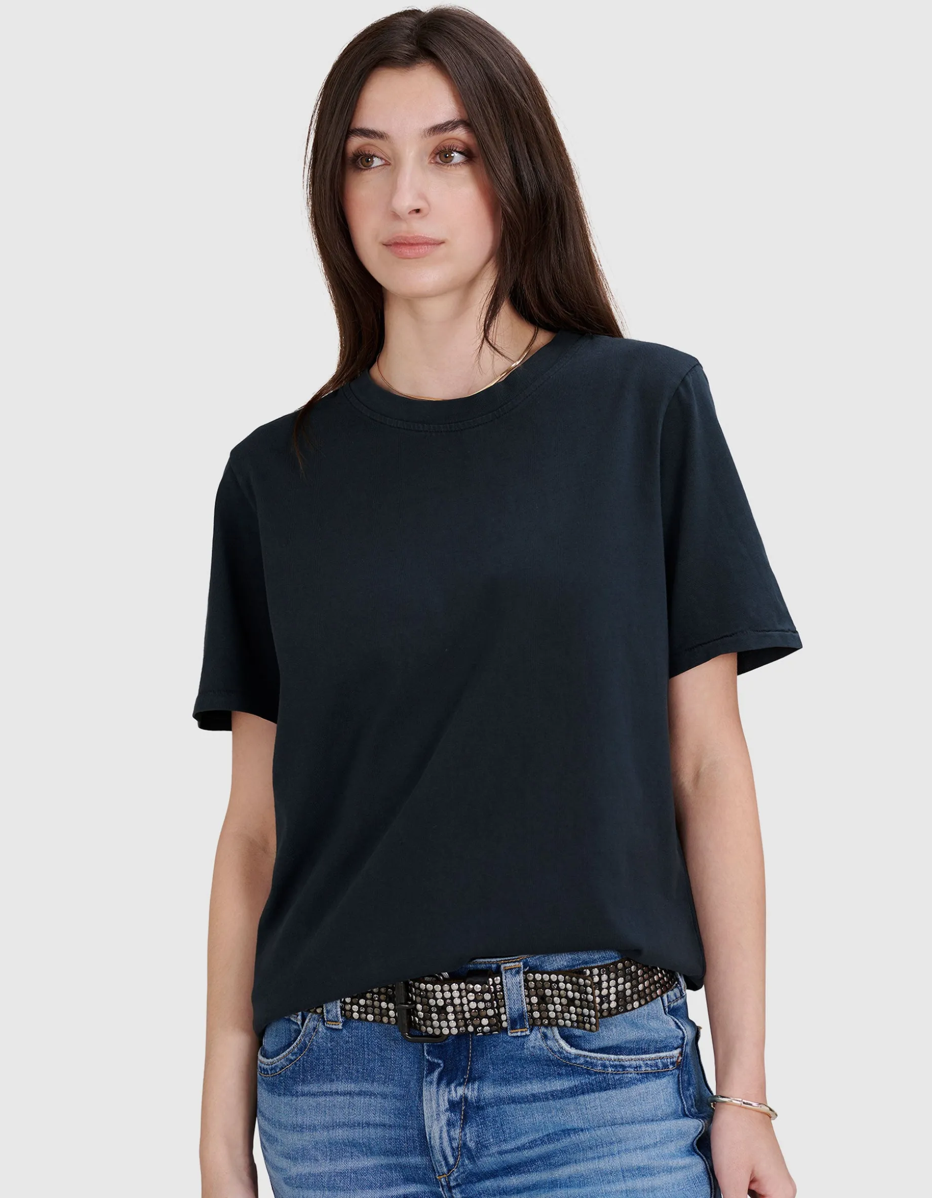 T-Shirt mit Rundhalsausschnitt