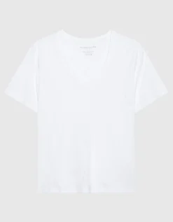 T-Shirt mit V-Ausschnitt