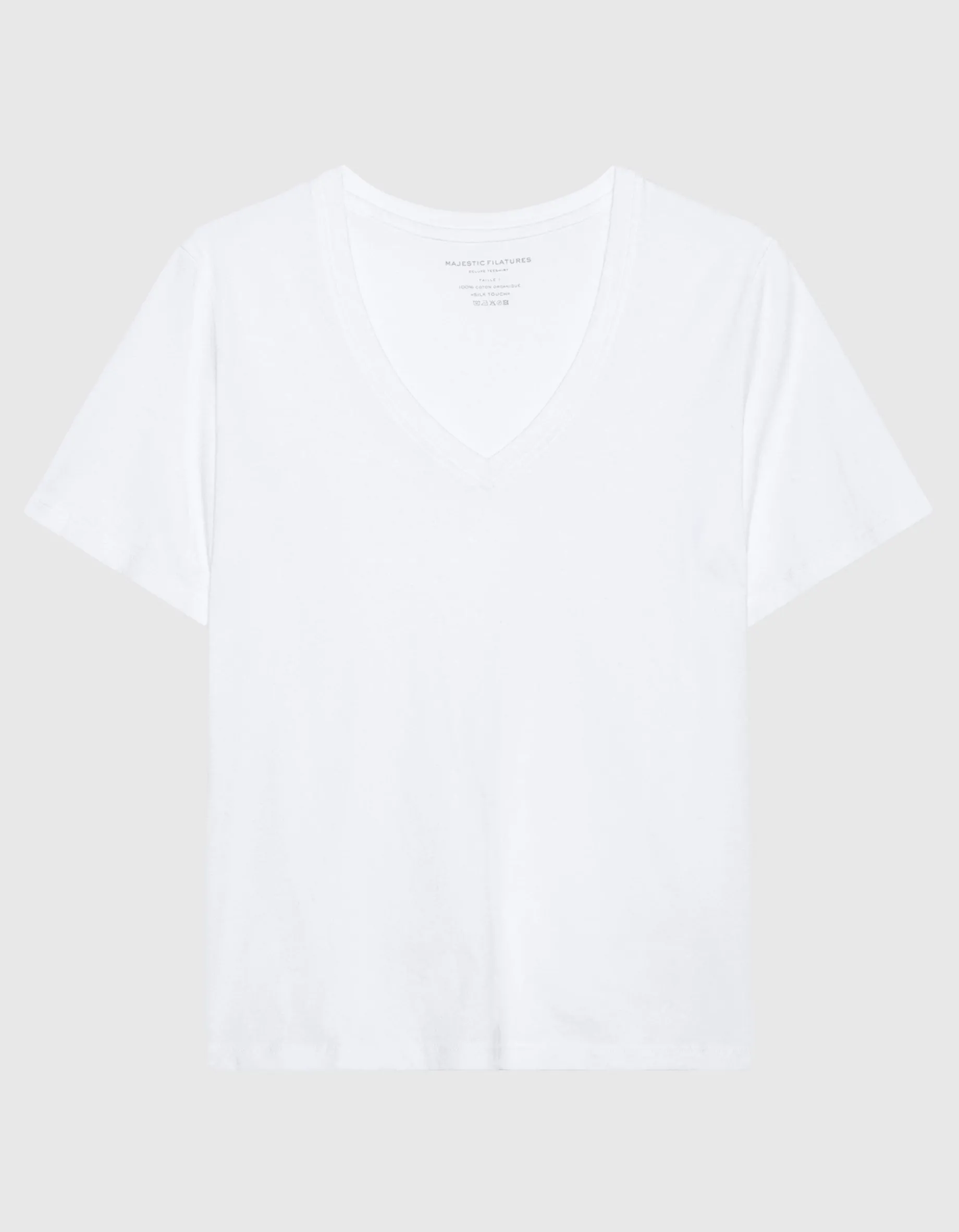 T-Shirt mit V-Ausschnitt