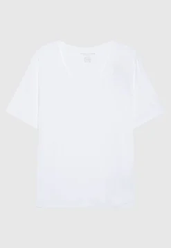 T-Shirt mit V-Ausschnitt